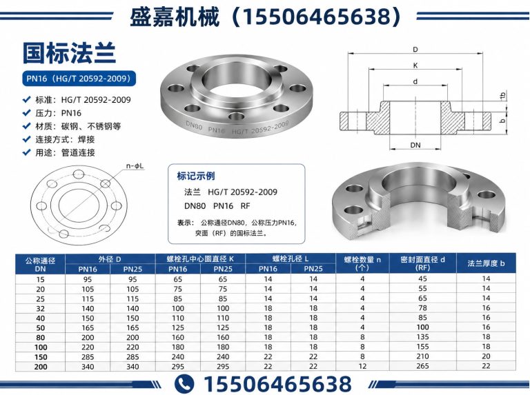 东昌府区锻打法兰展示图